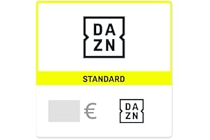 DAZN Carta prepagata digitale STANDARD - solo per l’Italia – prodotto spedito via e-mail