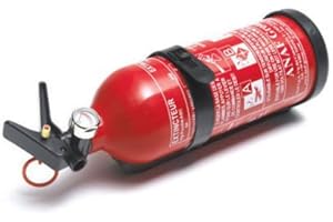 ANAF Group Estintore a polvere 1 Kg. Manometro Auto Barca Moto Camper Roulotte Casa