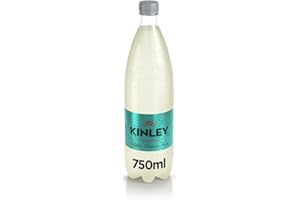 Kinley Bitter Lemon – 1 Bottiglia da 750 ml, Limonata Amara Adatta alla Mixology, Per Drink Rinfrescanti e Dal Sapore Inconfondibile, Bottiglia PET 100% Riciclabile, Bevanda Analcolica