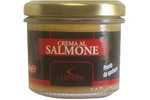 Crema al salmone affumicato 100 gr - Offerta 5 Pezzi