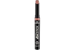 essence The Slim Stick n. 102 - Rossetto, colore beige nude, lunga durata, nutriente, effetto immediato, colori intensi, opaco, vegano, senza profumo, senza alcool, senza parabeni, 1 confezione da 1,7