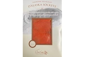 Salmone Affumicato Selvaggio Sockeye 80g (15 pezzi)
