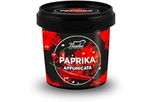 Paprika Affumicata Bembo 70 g | Spezia in Polvere Essiccata al Sole e Affumicata al Legno di Rovere | Confezione anti-luce e anti-ossidazione (Paprika Affumicata)