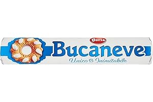 Doria - Bucaneve Classico - Biscotti Ideali per la tua Colazione o Spuntino - Confezione Tubo da 200 gr