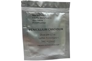 Beer & Wine - Colture Starter per Formaggi - Produzione di Formaggio - Dose per 10l di Latte MUFFA PENICILLIUM CANDIDUM