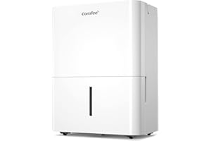 COMFEE' Deumidificatore Casa Muffa 12L/24h, Adatto fino a 20㎡, Filtro Lavabile, Ruote Piroettanti, R290, MDDN-12DEN7