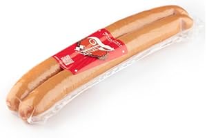 Würstel Meraner 240 g – Specialità Trentina con Carne di Suino e Bovino, 2 Pezzi
