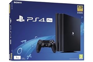 Generico NGW Playstation 4 Ps4 Console Pro 4K 1 Tb Completa di Scatola con Joystick e 2 Giochi Originali - Cavetteria Completa - Usato Ricondizionato