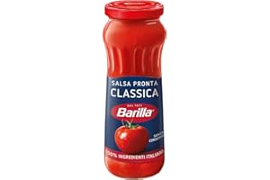 Barilla - Sugo Salsa Classica, con Pomodoro e Olio Extra Vergine di Oliva, Senza Glutine - 300 g