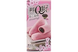 Tea Soul | Mochi al Fiore di Ciliegio - Dolcezza Floreale in Ogni Morso - Snack Genuino e Leggero - Esperienza Delicata con Cuore Cremoso e Dolce - 120g