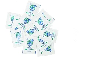 SALE DI SICILIA 500 bustine monodose di sale fino iodato da 1 g in Bustone di plastica