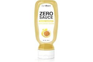 GymBeam SALSA ZERO Senape al Miele - Salsa Senza Zuccheri e Senza Grassi, Ottima a Dieta, Perfetta per Condire Carne, Verdure e Alternative Vegetali della Carne (320 ml (1er pack))