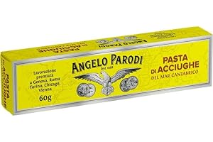Pasta di Acciughe del Mar Cantabrico Angelo Parodi - 6 Confezioni da 60 gr