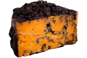 Formaggio Shropshire al Porto e Uva di Corinto Gr.400/500 SV - Stagionato - Caseificio Produzione Artigianale - Selezionato da Il Salumiere 1978