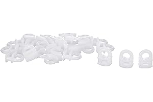 Lampa 99003 Ganci scorrevoli per binari Tende, Neutro, 100 x 100 x 15 mm, 25 Pezzi