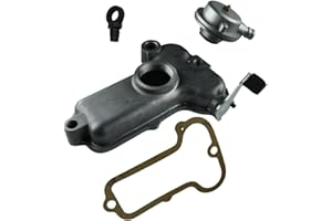 Kit Coperchio Punterie con Alzavalvola Completo - Compatibile Motore Lombardini LDA 100, 4LD 640, LDA 640, 4LD 820, LDA 820, LDA 96 e LDA97 – Tappo Sfiato Olio - Tappo Starter - Guarnizione