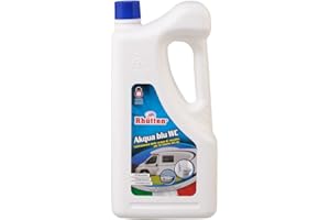 Rhutten, Akqua Blu Wc, Disgregante Wc Camper, Liquido Acque Nere, Acqua Blu, Wc Chimico, 2L