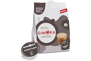 Gimoka - Compatibile Per Nescafé - Dolce Gusto - 64 Capsule - Gusto CORTADO - Made In Italy - 4 Confezioni Da 16 Capsule
