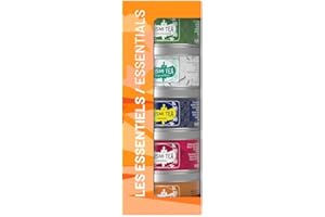 Kusmi Tea - Confezione Regalo di Tè Essenziali - Cofanetto Regalo - Selezione di Tè e Infusi Biologici - Tè verde, Tè nero, Tisane Fredde - Tè in Foglie Sfuse - 5 Scatole in Metallo da 25 g