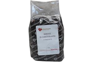 BONGIOVANNI FARINE E BONTA' NATURALI Gocce di cioccolato fondente senza glutine 1kg