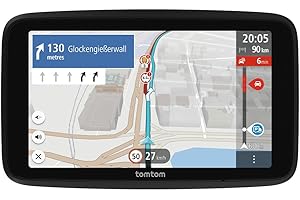 TomTom Navigatore per camion e bus GO Professional - 2a gen. (Touchscreen capacitivo da 5", mappe europee e info sul traffico in tempo reale. Progettato per camion e veicoli di grandi dimensioni)