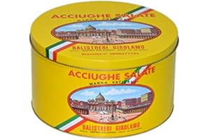 Filetti di Acciughe Salate Marca Vaticano Mar Mediterraneo - Confezione da 5 Kg