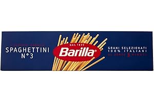 Barilla Pasta Spaghettini N.3 di Semola di Grano Duro, 500g
