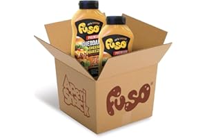Aperisnack® - AP05.006.10X2 - Kit 2 Bottiglie di Formaggio FUSO Squeeze, da 950g, Salsa Cheddar, Pronto all'uso con il 28% di cheddar Provala calda !