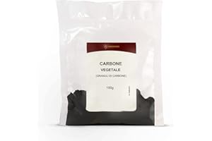 BONGIOVANNI FARINE E BONTA' NATURALI Carbone Vegetale (GRANULI DI CARBONE), 100 Grammi