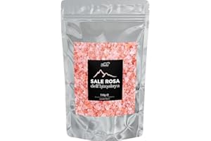 Bembo – Sale Rosa dell’Himalaya Cristalli - 1000 g - Povero Di Sodio, Ricco Di Oligoelementi, Senza Conservanti, Coloranti Anti Impaccanti - Grosso