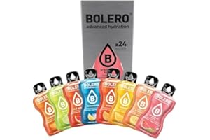 Bolero Drink 24 Bustine mix 3 gr Gusti Diversi Assortimento Citrus mix Preparato Polvere Solubile Per Bevanda Fresca in Acqua Prodotto, 72 grammi dolcificato stevia