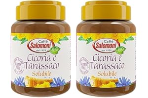 Caffè salomoni, Cicoria e tarassaco solubile bio, 100g (Confezione da 2)