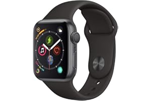Apple Watch Series 4 40mm (GPS) - Cassa In Alluminio Color Grigio Siderale Con Nero Cinturino Sport (Ricondizionato)