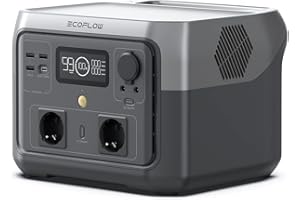ECOFLOW Centrale Elettrica Portatile RIVER 2 MAX, Batteria LiFeP04 da 512Wh, il prodotto è inutilizzato, solo una parte dell'imballaggio è difettosa (Ricondizionato)