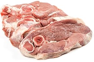 Coscio di Agnello IGP del Centro Italia Tagliato a fette 1 Kg (2 confezioni da 500 gr) Cosciotto Carne Italiana 100%