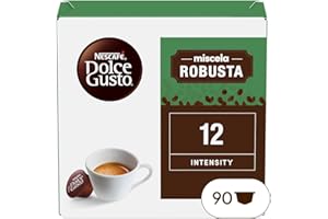 NESCAFÉ DOLCE GUSTO Miscela Robusta Caffè Espresso, 3 confezioni da 30 Capsule (90 Capsule Compatibili Nescafé Dolce Gusto)