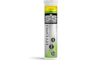 Science in Sport Hydro Compresse di Elettroliti 20 pz. Limone - Senza zucchero, Vegane & senza glutine, Con Sodio, Calcio, Potassio & Magnesio per un buon bilancio degli elettroliti