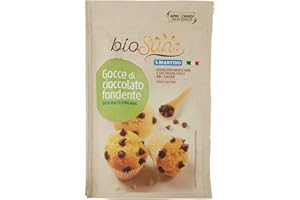 S.Martino Gocce di Cioccolato Fondente, senza Glutine, 125g