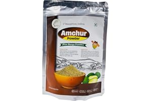 SVATV Amchur polvere (amchoor) | Polvere di mango essiccata per un sapore piccante | Senza Glutine | Senza conservanti | Condimento per la cucina indiana - 227 g, 8 once, mezzo chilo