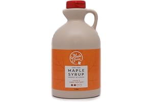 MapleFarm - Puro sciroppo d'acero Canadese Grado A, Amber Rich taste - Caraffa 1 l (Confezione da 1) - Pure maple syrup - succo d'acero