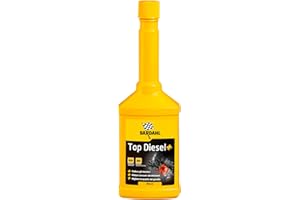 Bardahl - Additivo Top Diesel, Lubrifica la Pompa di Alta Pressione, Protegge Tutto il Sistema di Alimentazione, Riduce i Consumi di Carburante e le Emissioni Inquinanti, 250ml