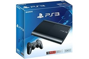 Playstation 3 Ps3 Console Super Slim 500 Gb con Joypad e 4 Giochi - Cavetteria Completa - Usato Ricondizionato Garantito 1 Anno
