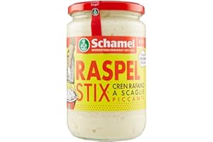 Salsa Schamel Cren Raspel Stix Cren Rafano a Scaglie Vaso da 640 g Piccante