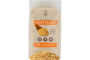 Veggy Duck - Lievito Alimentare in Scaglie (500g) - Naturale | Senza OGM | Vegano
