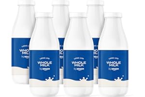 by Amazon Latte Intero, 6x1L