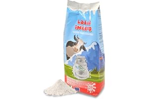 NuNatur Latte Intero in Polvere, instataneo,Senza Glutine,Fonte Naturale di Calcio,Fonte di Proteine 1KG (1KG, INTERO)