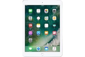 Apple iPad 9,7 (5th Gen) 128GB Wi-Fi + Cellular - Argento - Sbloccato (Ricondizionato)