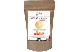 Gelatina granulare di grado professionale, sapore neutro - 1 kg