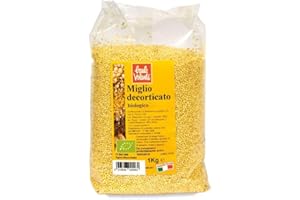 Baule Volante, Miglio decorticato bio, 1kg, può contenere tracce di glutine