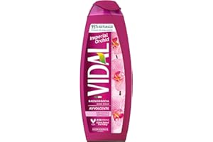 Vidal - Bagnoschiuma Orchidea Imperiale, Formula Avvolgente, Fragranza di Orchidea, Dermatologicamente Testato, 500ml